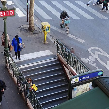 Hipotel Paris Voltaire Bastille Exterior foto