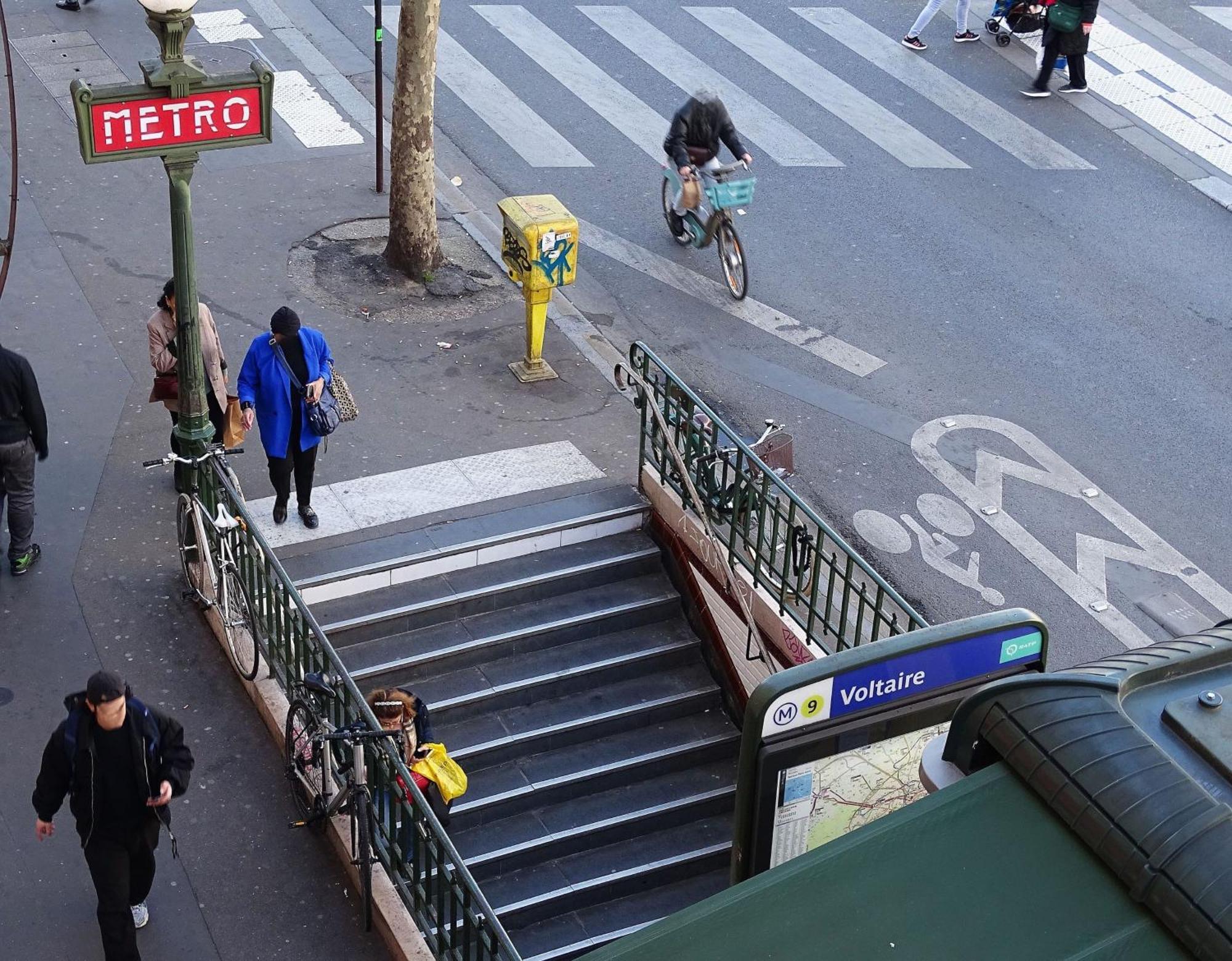 Hipotel Paris Voltaire Bastille Exterior foto