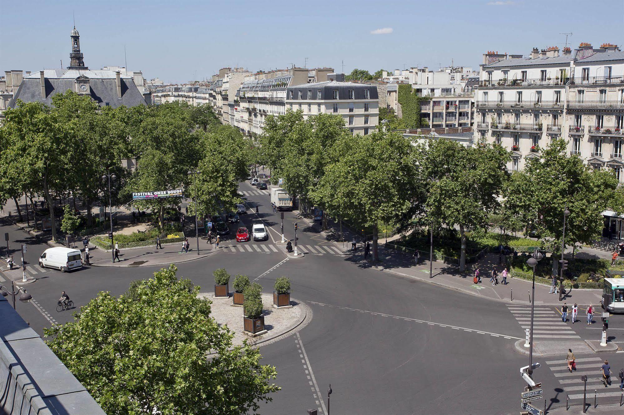 Hipotel Paris Voltaire Bastille Exterior foto